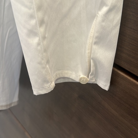 NWT Calvin Klein Off Shoulder Asymmetrical Ruffle Blouse - Picture 5 of 7